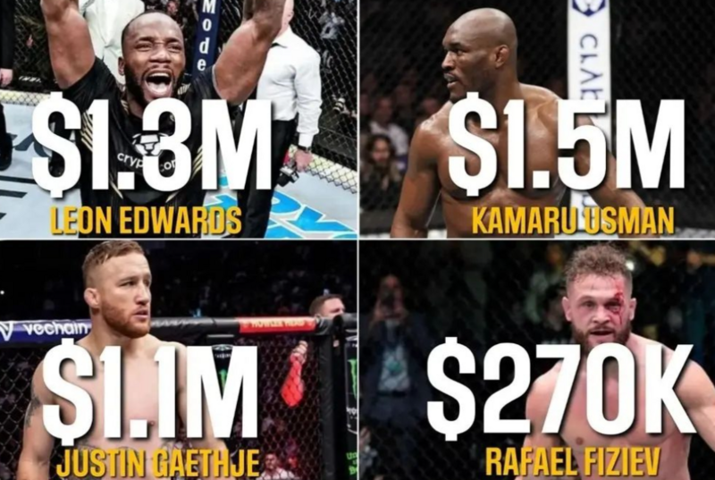 Камару Усман и Леон Едуардс с най-високи заплати от UFC 286