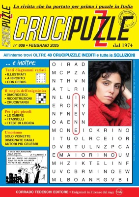 Crucipuzzle N.608 - Febbraio 2025