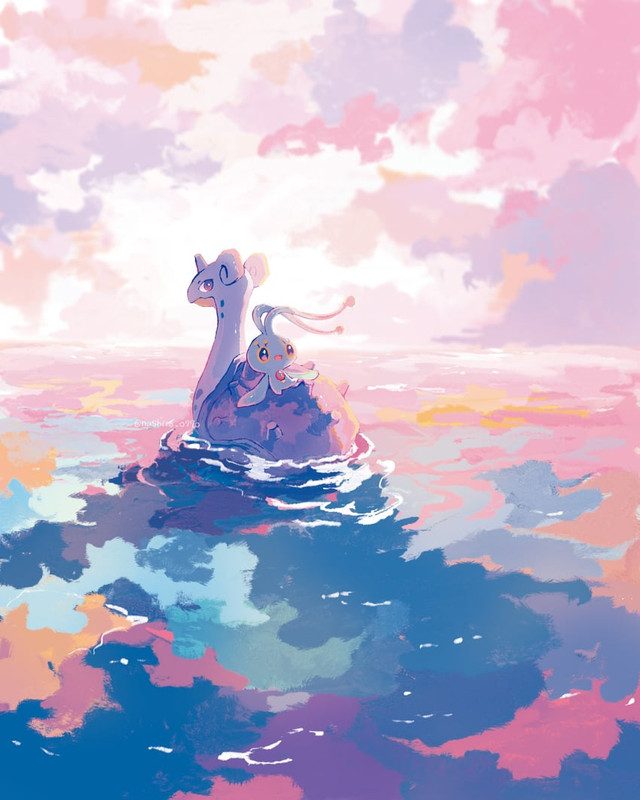 lapras-and-manaphy-pokemon-drawn-by-nash