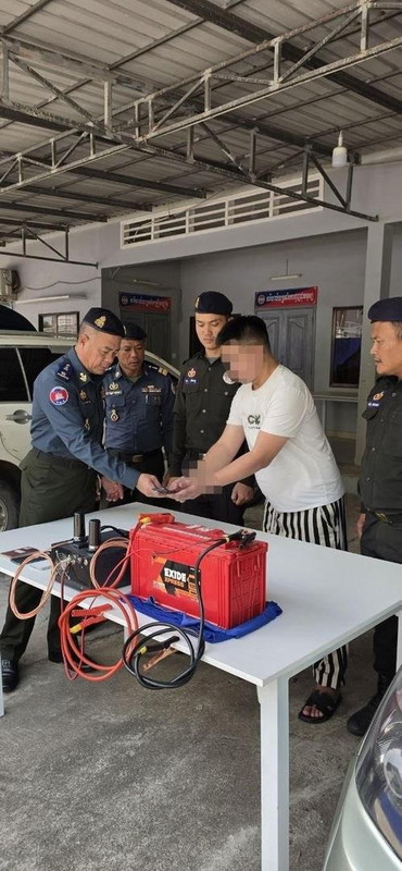 chinese man arrested fake bts device sihanoukville cambodia news 2026 235344