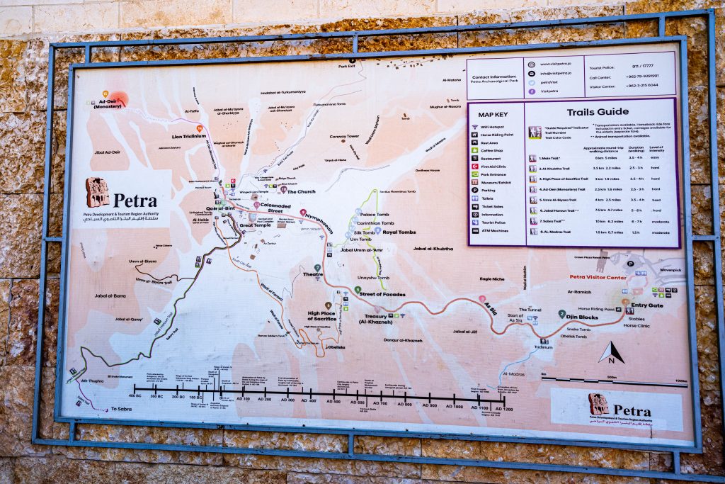 Petra Map
