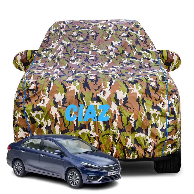 Ciaz Army Car Cover