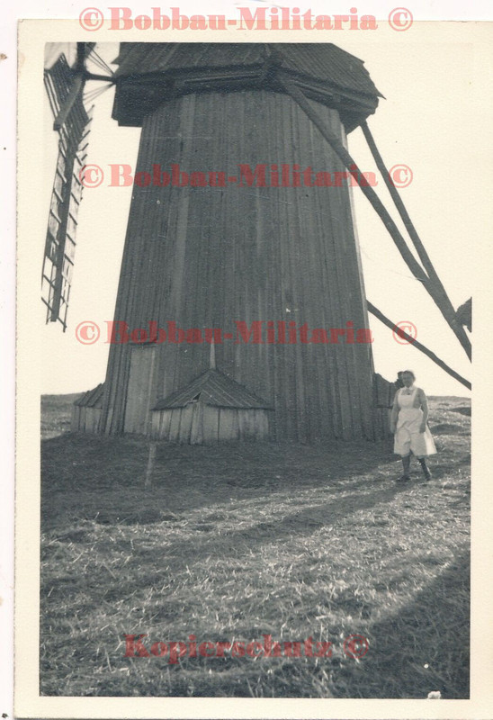 Ukraine Gretschany 1943 Windmühle wind mill Quartier Wehrmacht RK-Schwester2