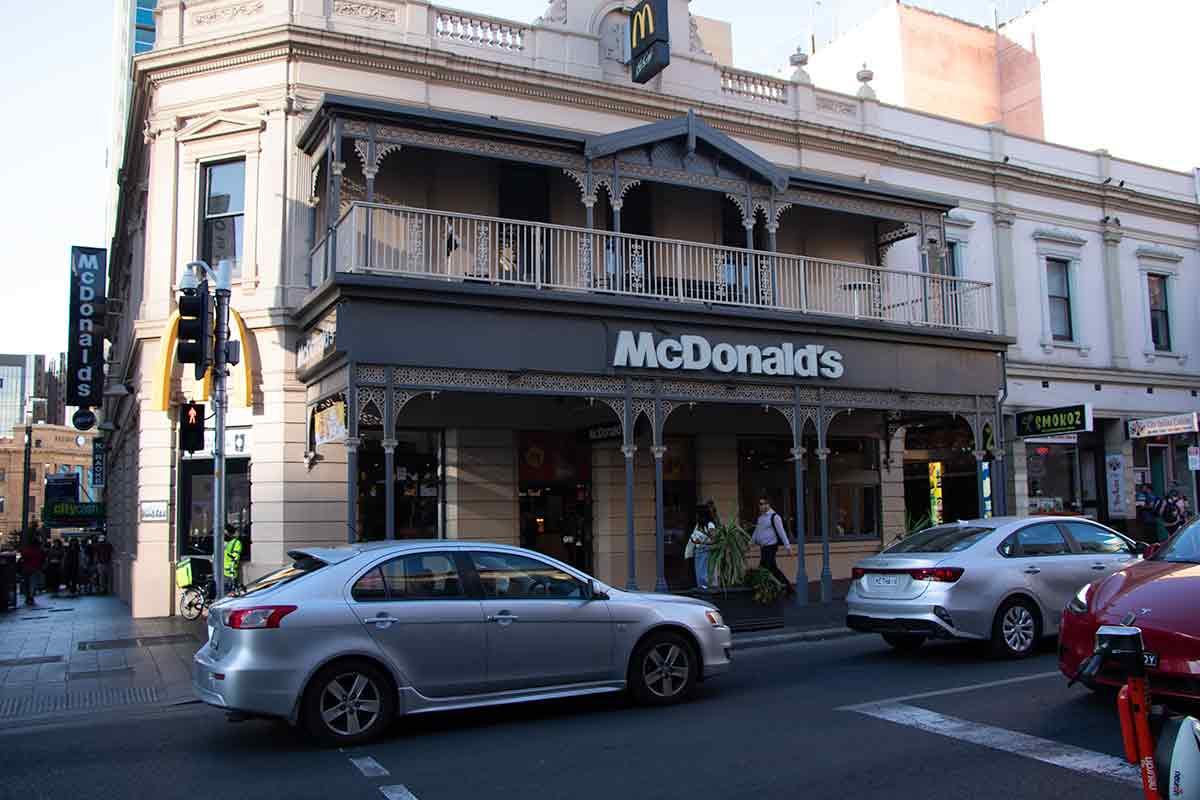 McDonalds - Adelaide style