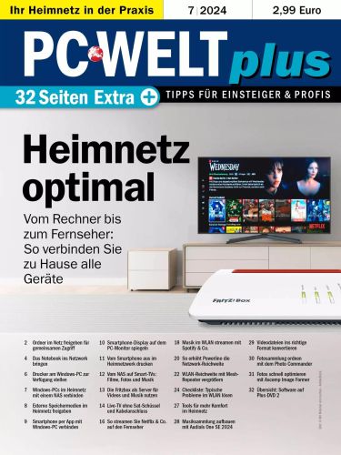 Cover: Pc Welt Plus Magazin Juli No 07 2024
