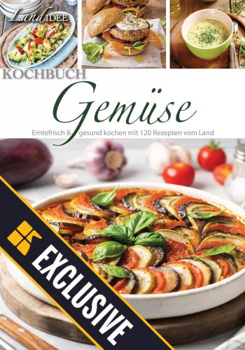 Cover: LandIdee Kochbuch Magazin (Gemüse) 2023
