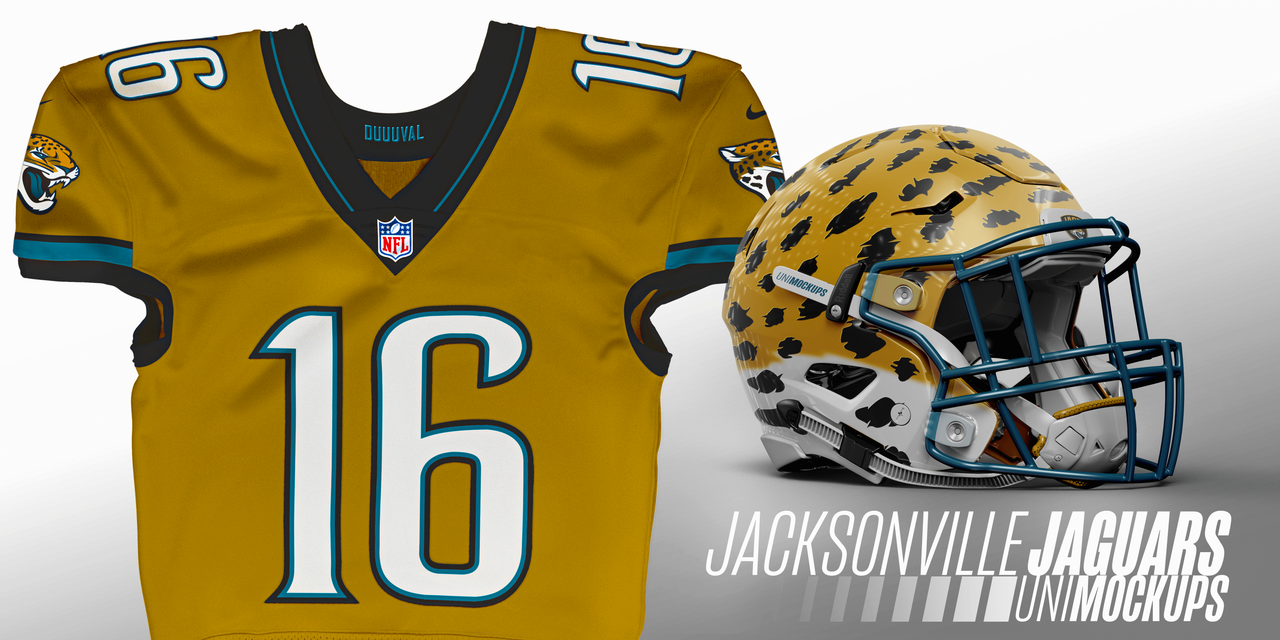 jacksonville jaguars gold jersey