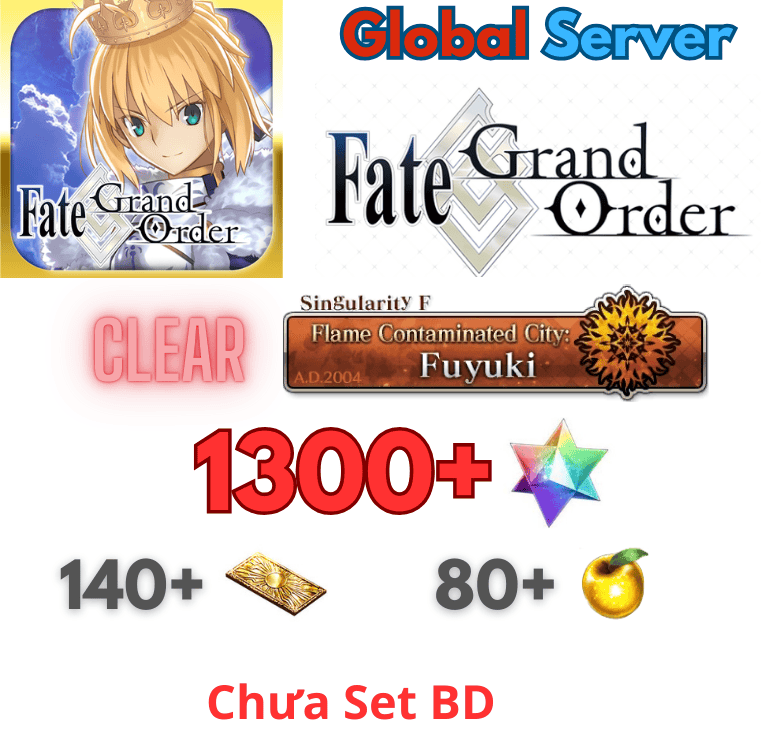[Global/NA] Gói FGO Starter NA basic Fuyuki