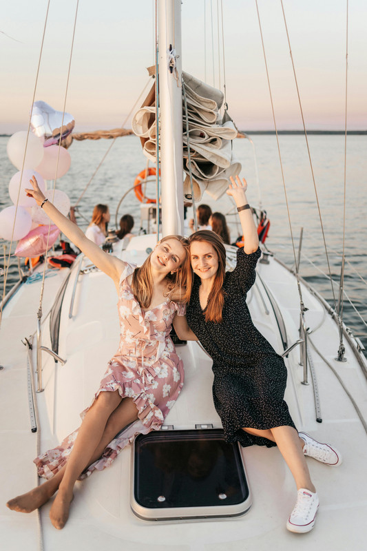 Private yacht party in Athens