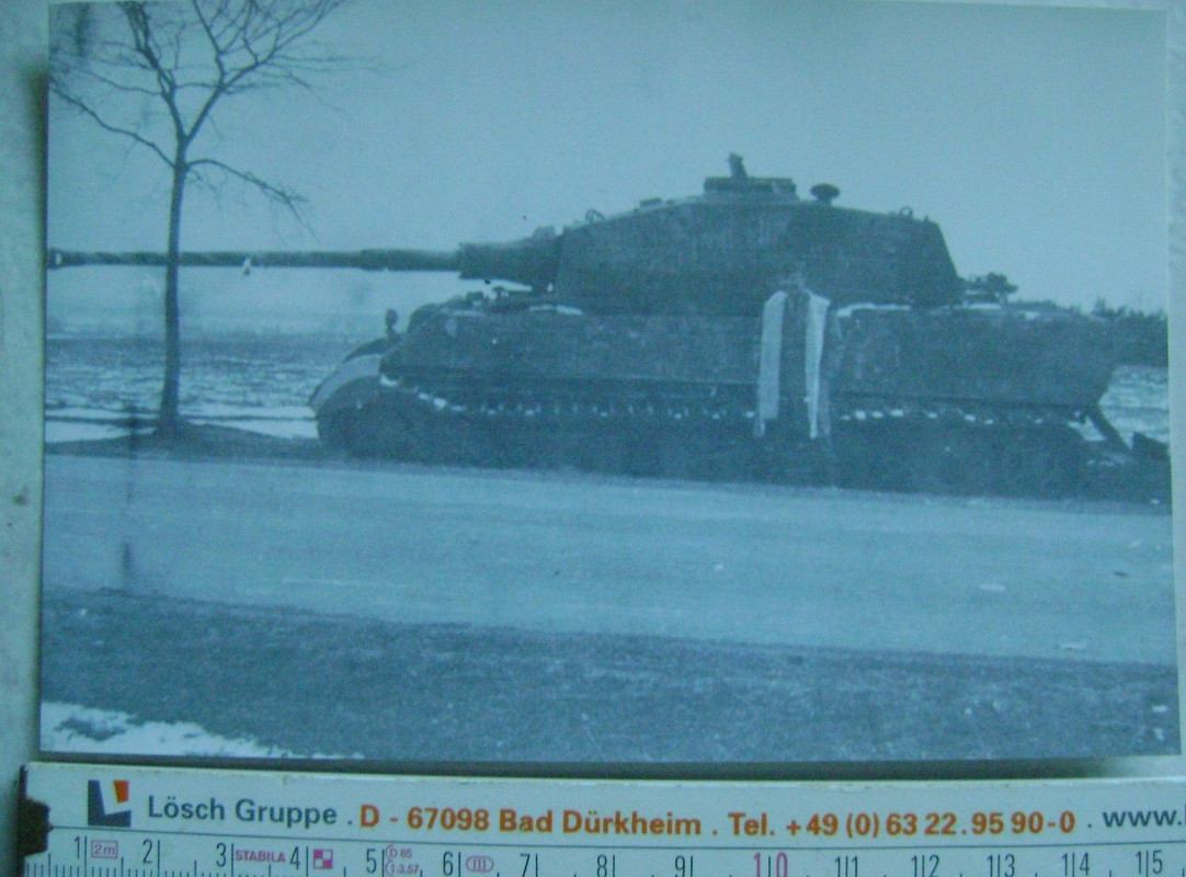 Königstiger, Tiger II,Schnee, Ardennen 44