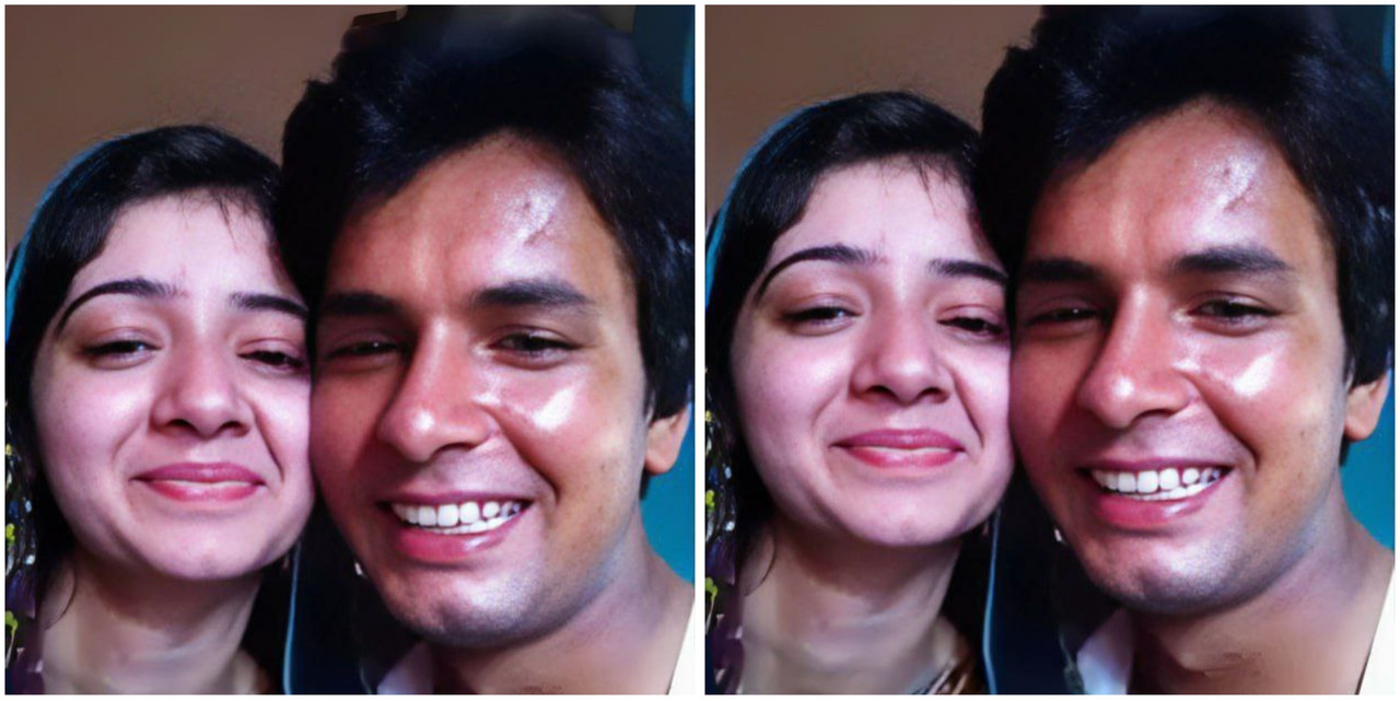 Cute desi girlfriend husband kissing her exclusive viral video
