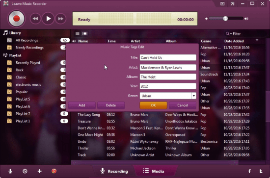 Leawo Music Recorder v3.0.0.6