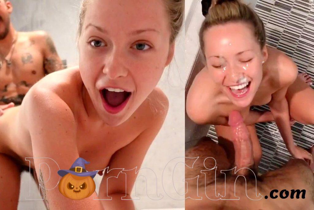 Texasthicc Nude Bathroom Blowjob Sex Facial Video Leaked