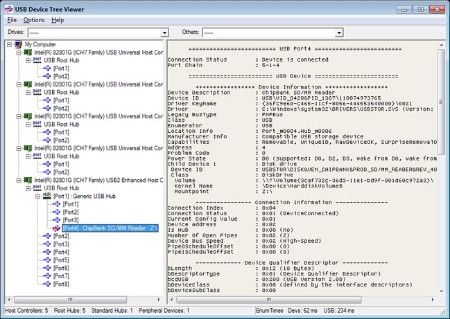 USB Device Tree Viewer 3.8.3.91