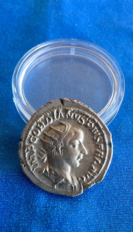 Antoniniano de Gordiano III. P M TR P IIII COS II P P - Emperador. Roma 5-E4-C4640-CB1-A-4078-8865-5663-A0357-D72
