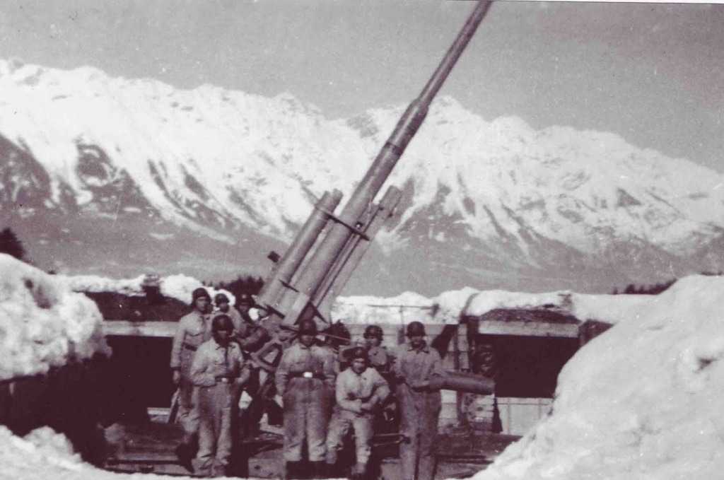 88 mm FlaK en Alemania, el invierno de 1942-1943 88 mm FlaK en Alemania, el invierno de 1942-1943