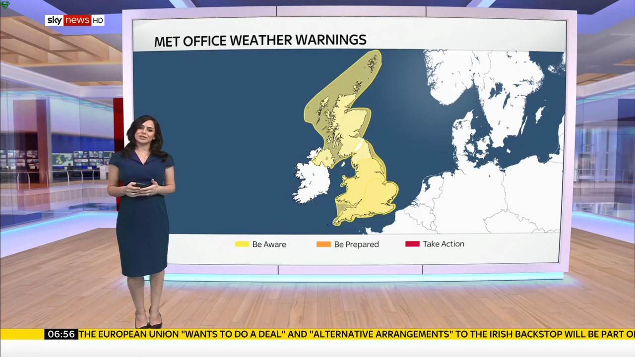 30 January - 06.00.00 - Sunrise. Sarah-Jane Mee with an engaging