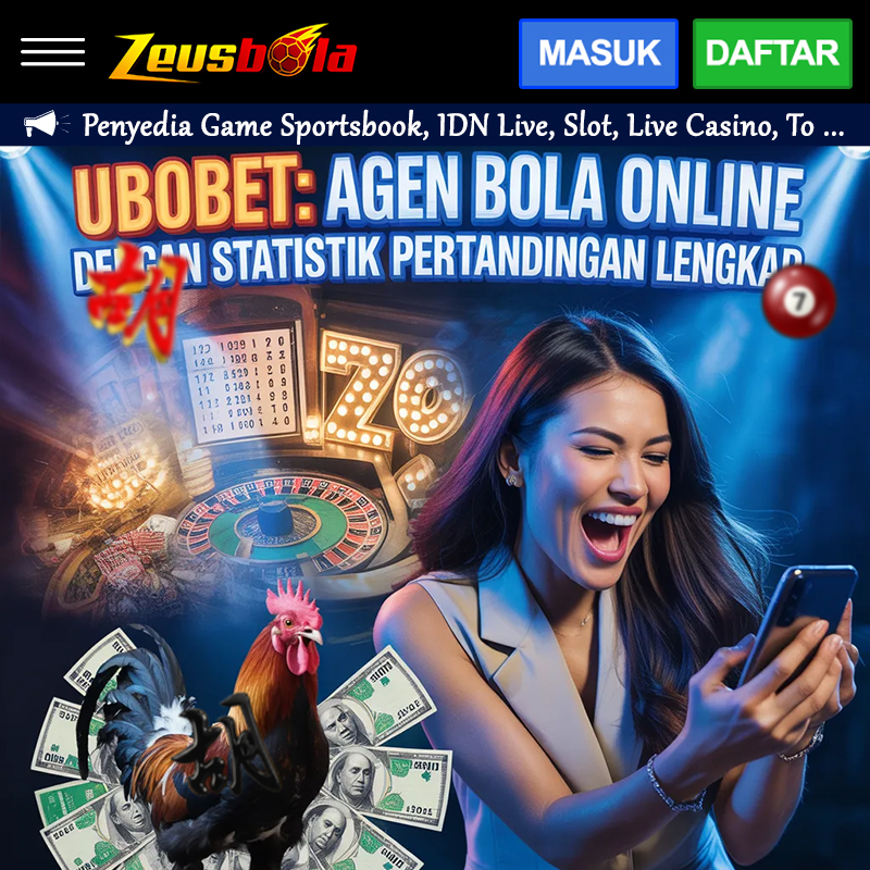 UBOBET: Agen Bola Online dengan Statistik Pertandingan Lengkap image 1