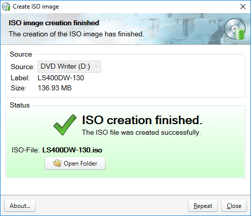 ISO Creator 1.2.0.1
