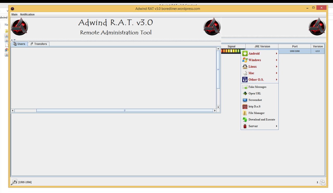ADWIND MULTI OS RAT | ANDROID LINUX MAC WINDOWS