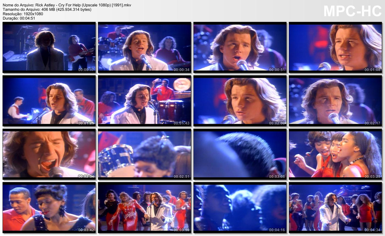 Rick Astley - Cry For Help (Upscale 1080p) [1991]