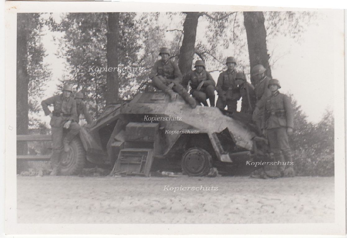 org. Foto Polen Kfz SdKfz Panzer Spähwagen1