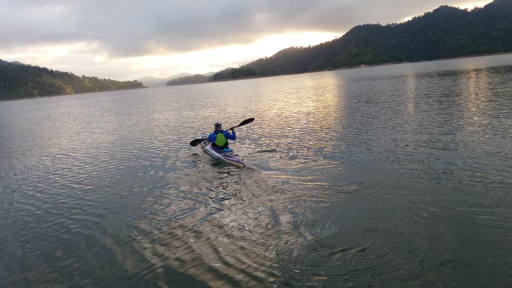 Kayak Solo Lawan Arus Sungai Perak 350.92 KM