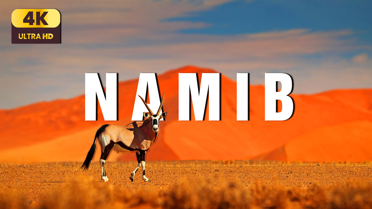 Namib Desert 4K | Where Time Sleeps and Silence Speaks | Cinematic Nature Relaxation