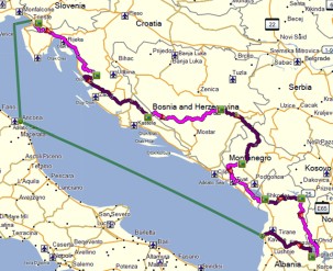 MTCE Tour 2020: Map