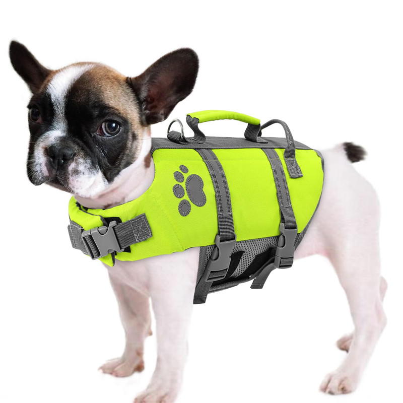 Queenmore XS Dog Life Jacket Green
