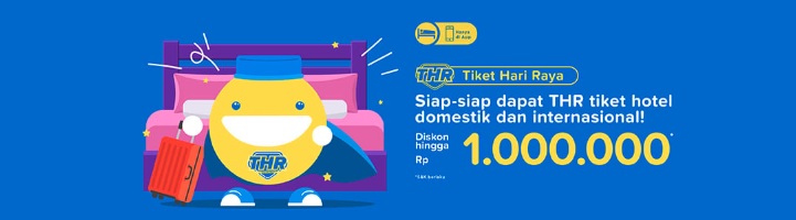 Promo diskon hingga Rp 1 juta dari tiket.com
