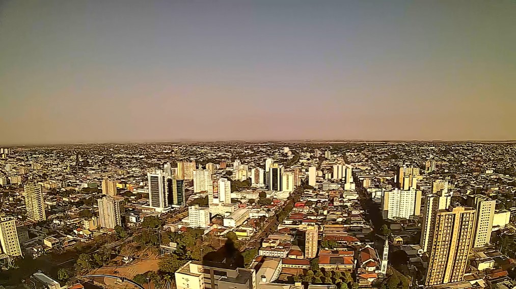 Campo Grande nesta manhã de sábado