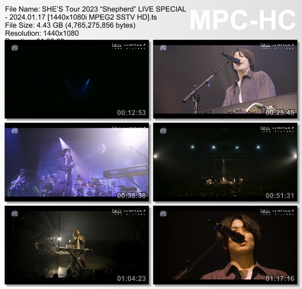 [TV-Variety] SHE’S Tour 2023 “Shepherd” LIVE SPECIAL (SSTV 2024.01.17)