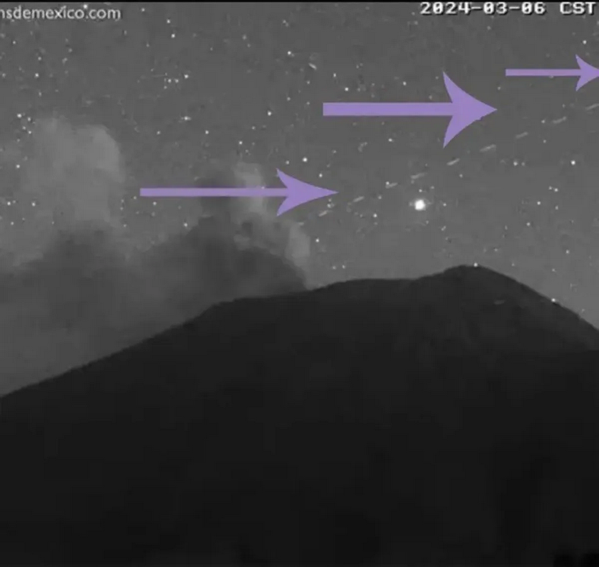 Luces misteriosas en el Popocatépetl: ¿Ovnis o fenómeno natural?