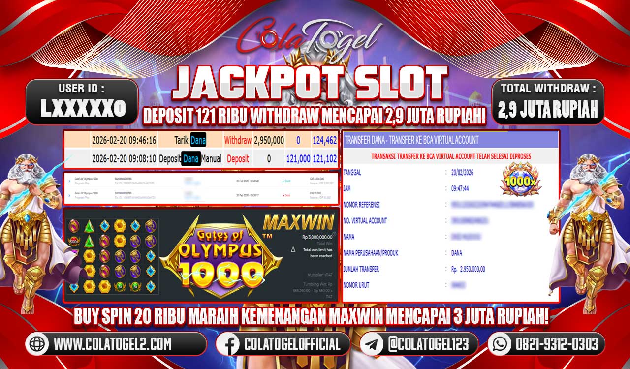JACKPOT SLOT GACOR!!