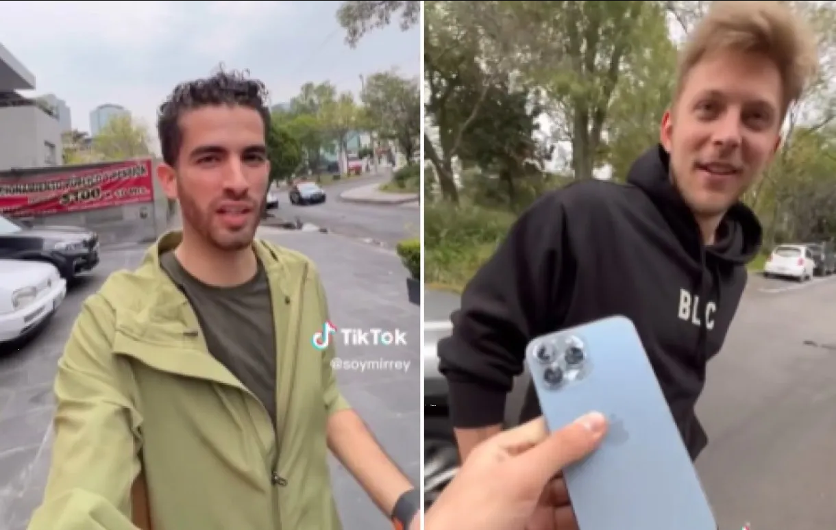 El influencer ‘Soy Mirrey’ regala iPhone a ‘mirreyes' y así es como reaccionan