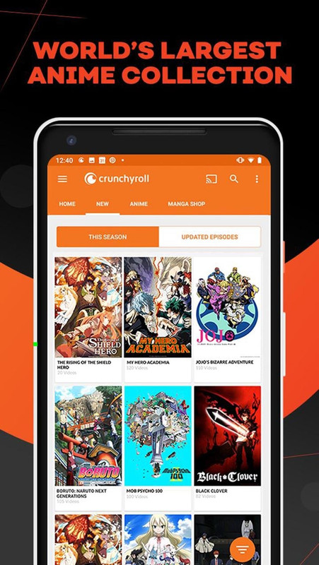 Stream Anime Now: Crunchyroll Premium APK Free For Android 5