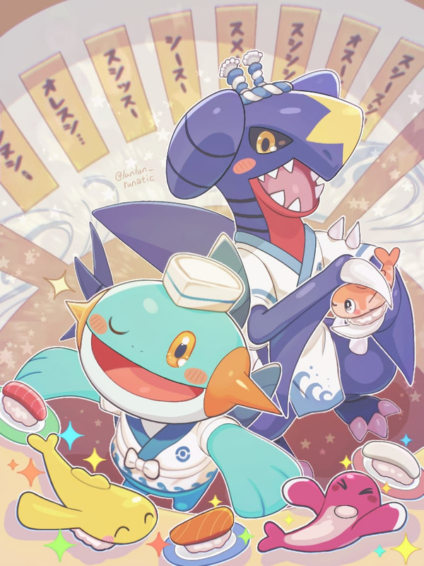garchomp-tatsugiri-and-marshtomp-pokemon