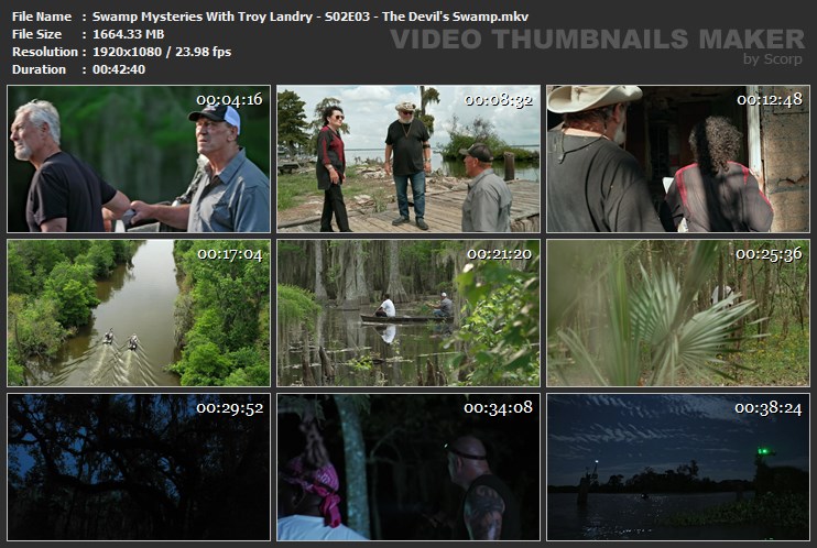 Swamp Mysteries With Troy Landry - S02E03 - The Devil's Swamp.mkv