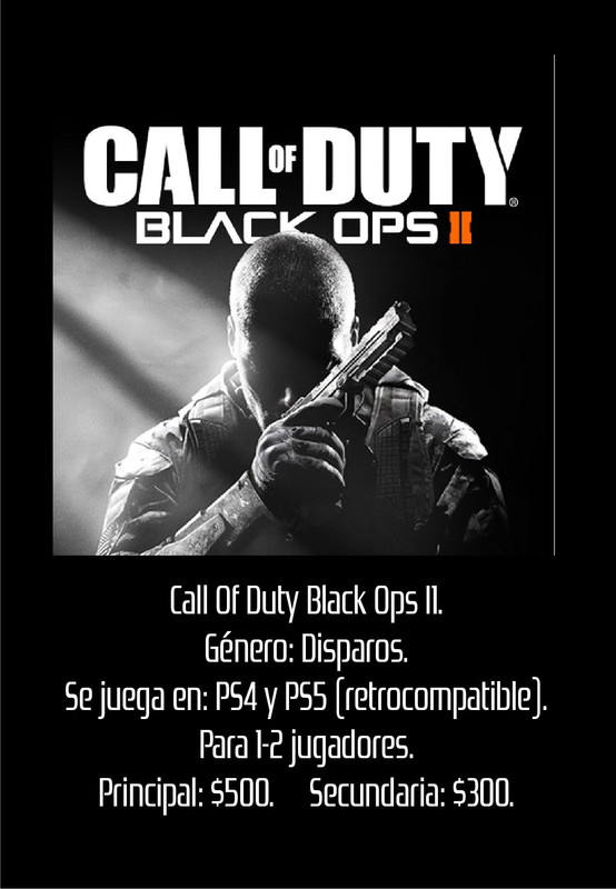 Call of Duty: Black Ops II
