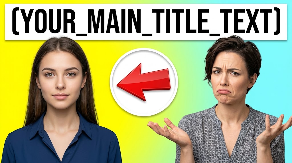 AI-generated example result for the youtube-thumbnail prompt: Reaction & Commentary YouTube Thumbnail AI Prompt #109 – Circular Insert Callouts
