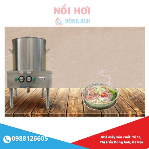 nồi nấu phở điện