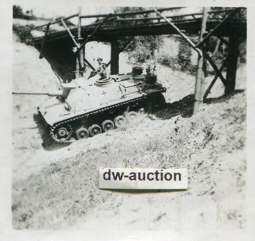 Sturmgeschütz Langrohr mit Kommandant (1)