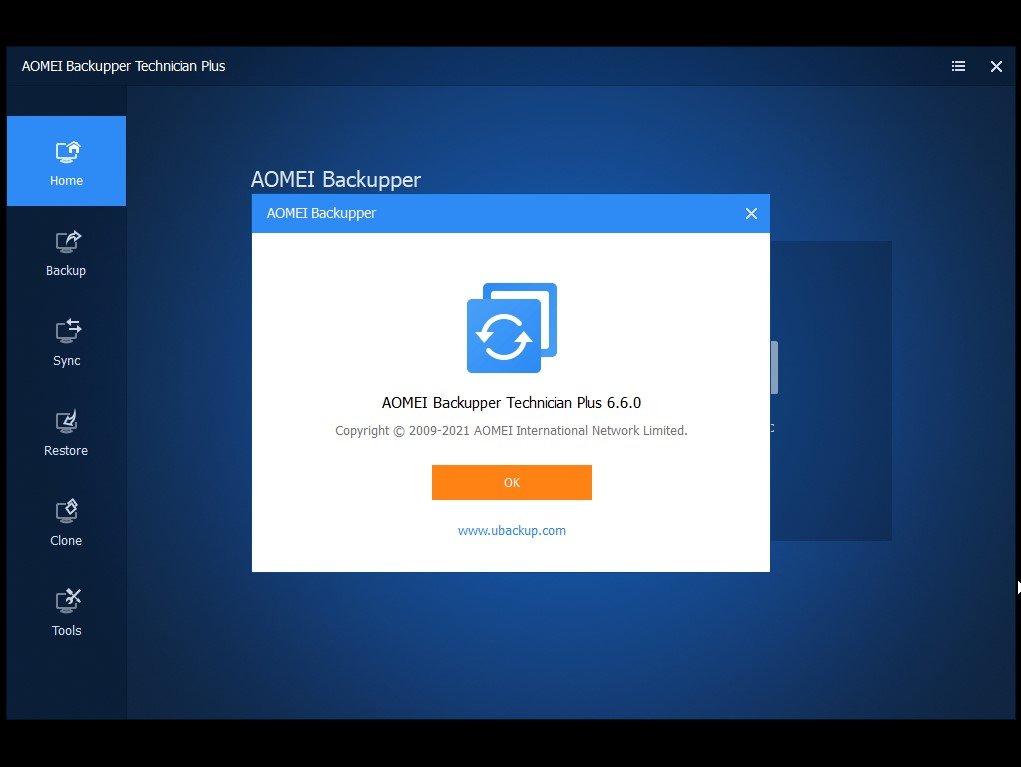 AOMEI Backupper 6.6.0 Technicial Plus Winpe ISO (x64)
