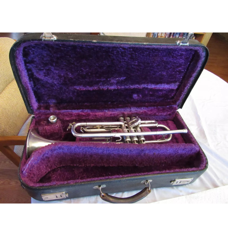 Holton 1936 Model 34 Resotone trumpet sn 119925 (23)