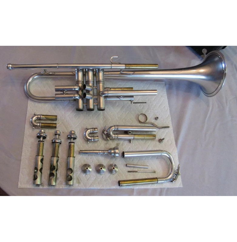 Holton 1936 Model 34 Resotone trumpet sn 119925 (18)