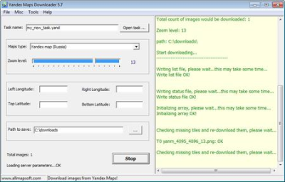 AllMapSoft Yandex Maps Downloader 5.72
