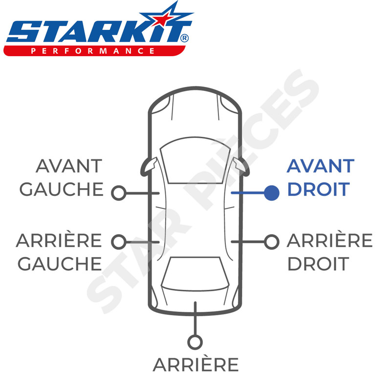 1654 - compatible avec VESPA VESPA FL2 HP 50 1990-1997 RÉTROVISEUR 1654 - compatible avec VESPA VESPA FL2 HP 50 1990-1997 RÉTROVISEUR