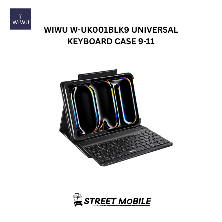 WIWU W-UK001BLK9 UNIVERSAL KEYBOARD CASE 9-11"