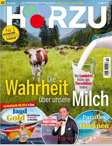 Cover: H&ouml;rzu Fernsehzeitschrift No 22 vom 24  Mai 2024